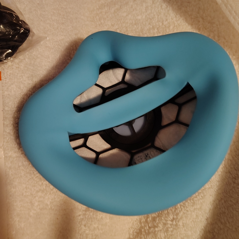 Blue Face Mask Accessory